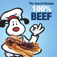 ValueBull Beef Tendons for Dogs, Varied Shapes, 10 Pounds Bulk Pack - Natural Collagen, Grass-Fed, Single Ingredient, All Natural Dog Chews
