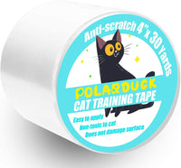 Anti Cat Scratch Tape: 4 inches x 30 Yards Cat Training Tape 100% - 4 Inches X 30 Yards