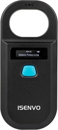 Pet Microchip Scanner, 15 Digit Pet Chip Scanner, Rechargeable – Essentials for Dogs - 190A