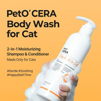Breezytail PetO’Cera All-in-One Cat Shampoo and Conditioner - Unscented - image 2