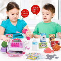 Kids Cash Register Toys,Toddler Prentend Play Store with Real Calculator – Fun for Kids & Family - image 3