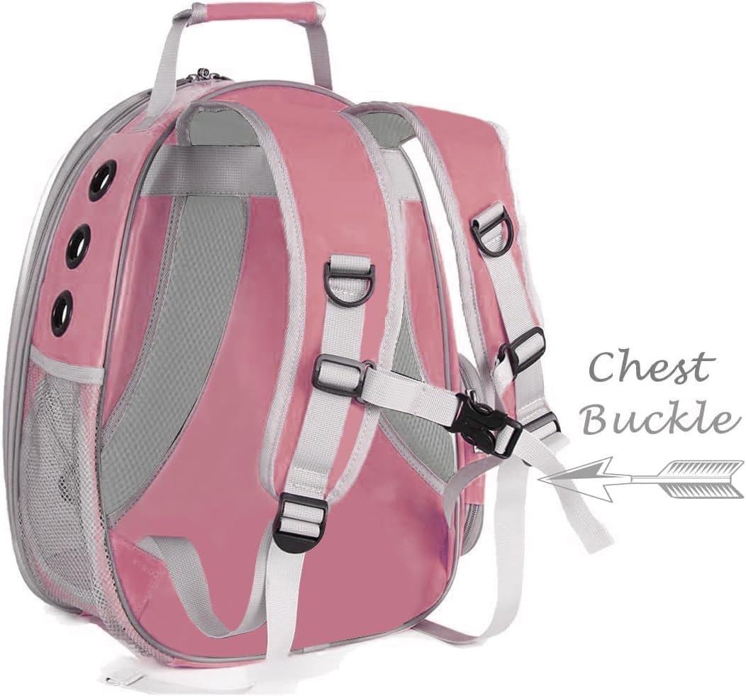 Bubble Cat Carrier Backpack - Pink / Backpack - image 3