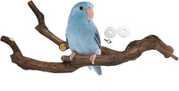 Natural Parrot Perch Bird Stand Pole Wild Grape Stick Paw Grinding - Wild Grape Stick 1 Pcs
