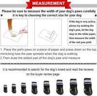 QUMY Dog Shoes for Large Dogs, Medium Dog Boots & Paw Protectors for Winter Snowy Day, Summer Hot Pavement, Water-Resistant in Rainy Weather, Outdoor Walking, Indoor Hardfloors Skid-Resistant Sole