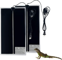 Reptile Heating Mat, Removable Terrarium Heat Mats - 2PCS,7W