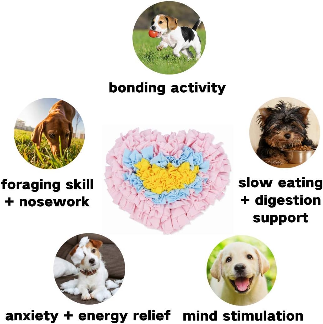GoFika Small Dogs Slow Feeding Snuffle Foraging Mat Cloth for Puppies - image 4