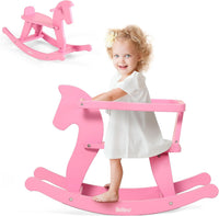 Belleur Rocking Horse for Kids 1-3 Years Old - Pink