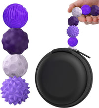 BUSOHA Silicone Magnetic Fidget Balls - Purple / 1.2 Inch