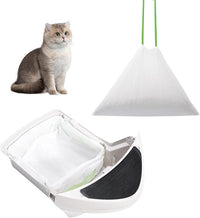67 Count Waste Drawer Bags for Robot 3 4 and Compatible with Most Self Cleaning Litter Box & ScoopFree Clumping Poop Bin, 9 Gal Kitty Drawstring Liners Leak-proof Disposable Pet Trash Replacement Bags