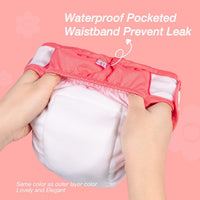 Pet Soft Washable Female Diapers Female Dog Diapers - Sprightly / X-Large:25''-33'' - image 2