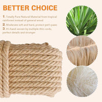 Cat Scratching Post Replacement - Grey - image 4