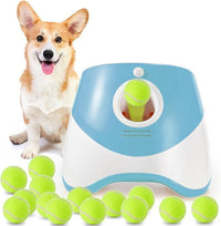 MEKAPLE Automatic Dog Ball Launcher - Launcher - Blue
