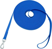 Waterproof Dog Training Leash 50FT 30FT 15FT 10FT 5FT Heavy Duty - 10FT / Blue