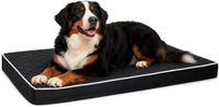Orthopedic XL Dog Beds Large Sized with Washable Cover, 41x27 - 47.0"L x 29.0"W x 4.0"Th / Black