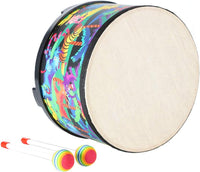 Ubblove Floor Tom Drum for Kids 8 inch Percussion Instrument – Fun for Kids & Family - 10 inch
