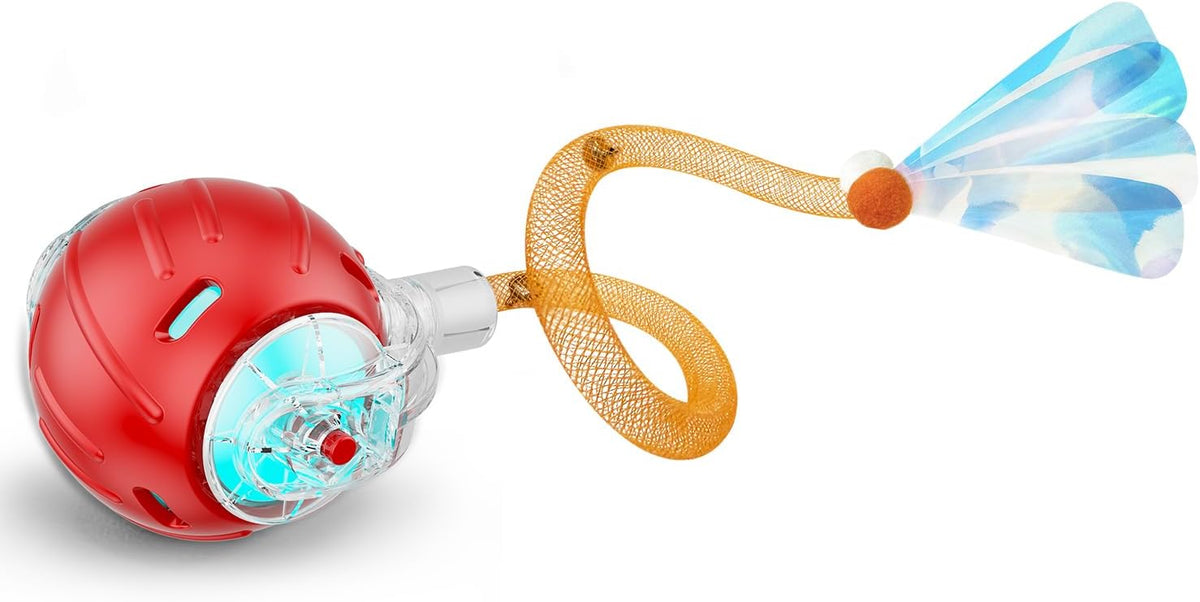 Jkanti Interactive Cat Toys for Indoor Cats - Red