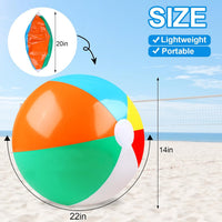 REGUICORP 2 Pack Beach Balls - Size 3 (Pack of 3) - image 2
