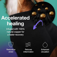 PupShield - Dog Surgery Recovery Suit Male and Female - All Dog Sizes - Easy to Use Anti Licking Design Breathable Comfortable - Spay & Neuter Recovery Suit, Surgical Onesie - Cone Alternative