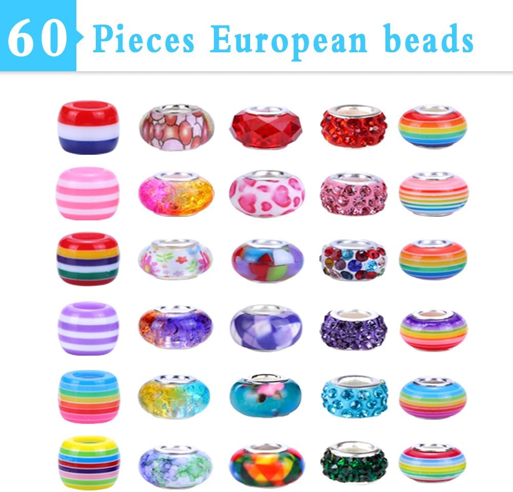 AIPRIDY 150 Pieces Charm Bracelet Making Kit - 125 Pieces - image 4
