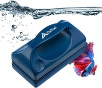 DaToo Aquarium Mini Magnetic Scrubber Scraper Small Fish Tank Cleaner - Max