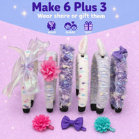 Glamour Headband Making Kit for Girls Ages 5+ - Yarn Headbands - image 3