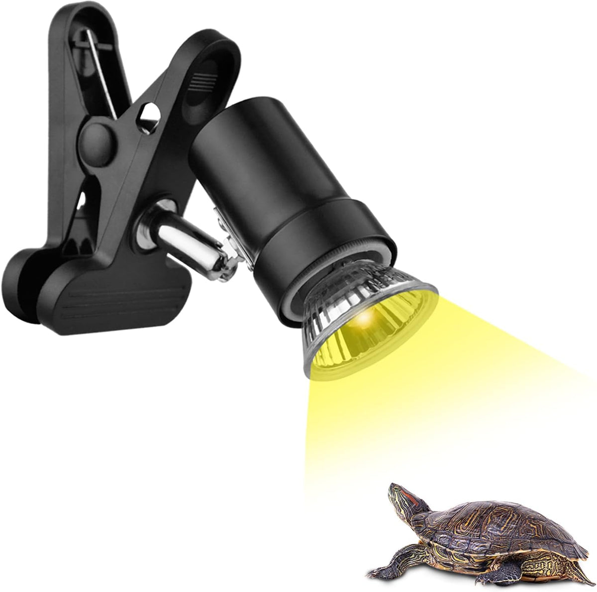 Reptile Heat Lamp with 50W UVA UVB Light Bulb