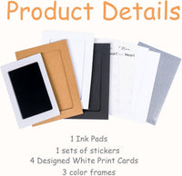 Inkless Paw Print Kit, Dog Paw Print Kit, Dog Nose Print Kit - Black / Small-Medium 1 Pack - image 2