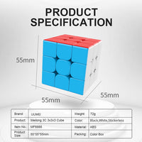 3x3x3 Speed Cube, Stickerless Magic Cube - image 3