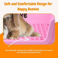 HoppScotch.bun Bumbox Deluxe Rabbit Litter Box - X-Large / Pink - image 4