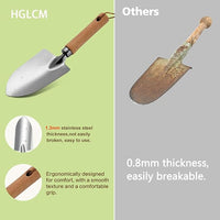 Gardening Tools Set of 9 - Complete Heavy Duty Garden Tools Set with Fashion Handbag - Durable Gardening Supplies Kit Ideal Gifts for Women