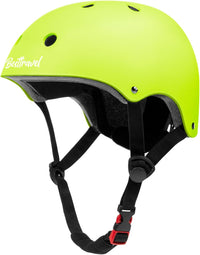 Besttravel Kids Helmet, Toddler Adjustable Kids Ages 3-8 Years Old Boys Girls Multi-Sports Safety - Green