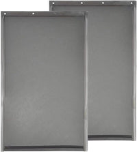 AMZOO Large Replacement Dog Door Flap PetSafe 16 7/8” x 10 1/8” - Matte Gray / Medium / 2
