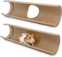 Niteangel Creative & Composable Hamster Tunnel: Edible Water Hyacinth - Half Tunnel Set