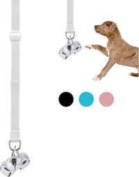 SVD.PET Puppy Bell Doorbell, Dog Bell for Potty Training - 1-PACK / White