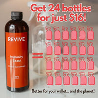 Immunity Boost Cleaner Concentrate by REVIVEEO - Multi-Purpose, All-Purpose, Concentrated, Mopping, Nontoxic, Plant Based