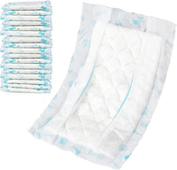 Disposable Dog Diaper Booster Pads XS - Bones / M - (100 Count)