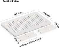 W‌SOWX Adjustable Automatic Cat Feeder Stand - White - image 4