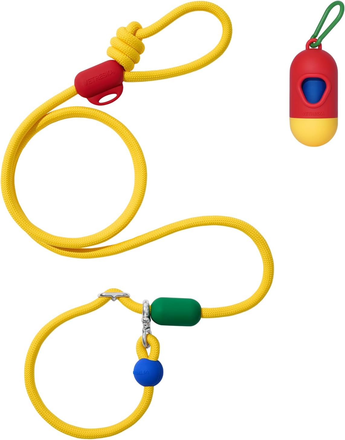 VETRESKA Hands-Free Dog Leash - Chroma Yellow