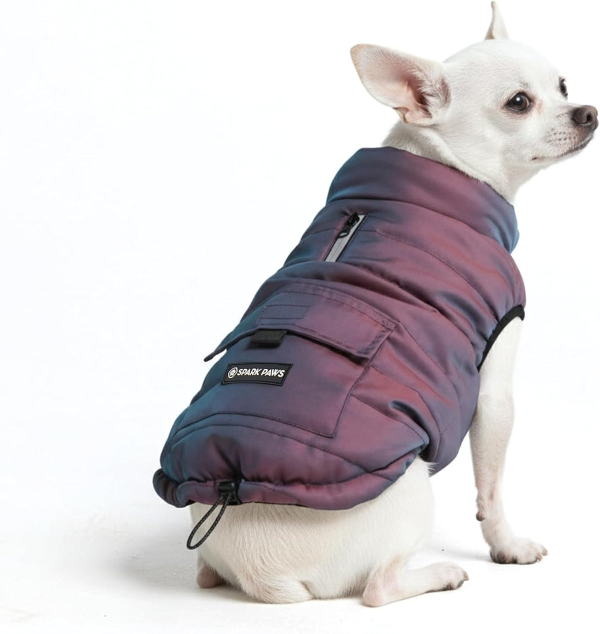 Spark Paws Dog Winter Coat Jacket - Cosmic / Medium