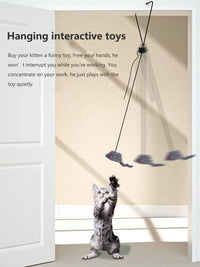 Kalimdor Interactive Cat Feather Toys - 2 pack - image 2