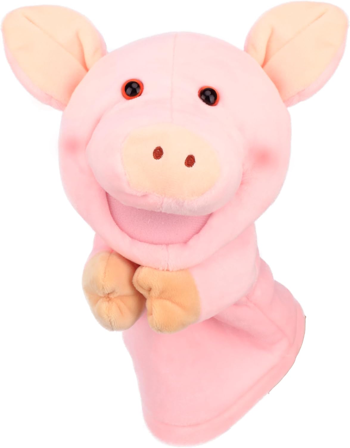 Easfan 12.5 inch plush puppy hand puppet with movable mouth and soft fur - view 8