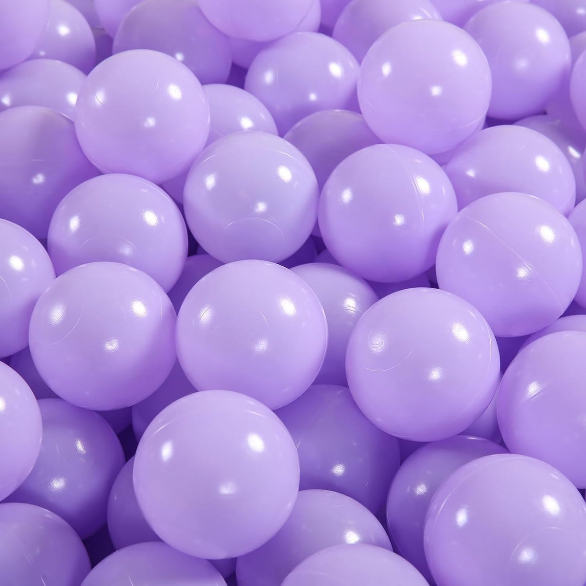 Heopeis green ball pit balls, 2.75 inches, crush proof plastic for kids - view 4