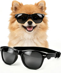 Dog Sunglasses for Medium Dogs - Black / Small