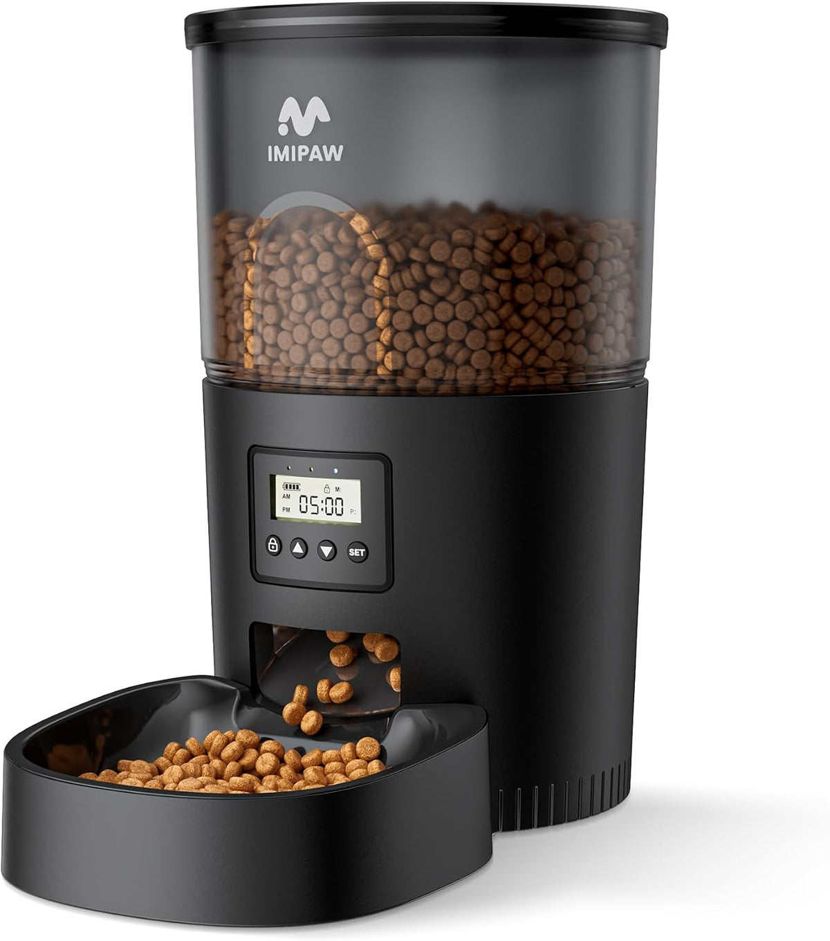 IMIPAW Automatic Cat Feeders - 3l / Black
