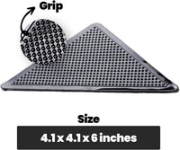 Muddy Mat | Absorbent Microfiber Chenille Door Mat Grey 24" x 35" with Heavy Duty Non-Slip Rug - 19" x 30" / Seafoam Green - image 4