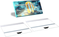 29.21x11.69 x0.16in Clear Tempered Glass Canopy – Essentials for Fish - 2PCS-22.08x16.57in