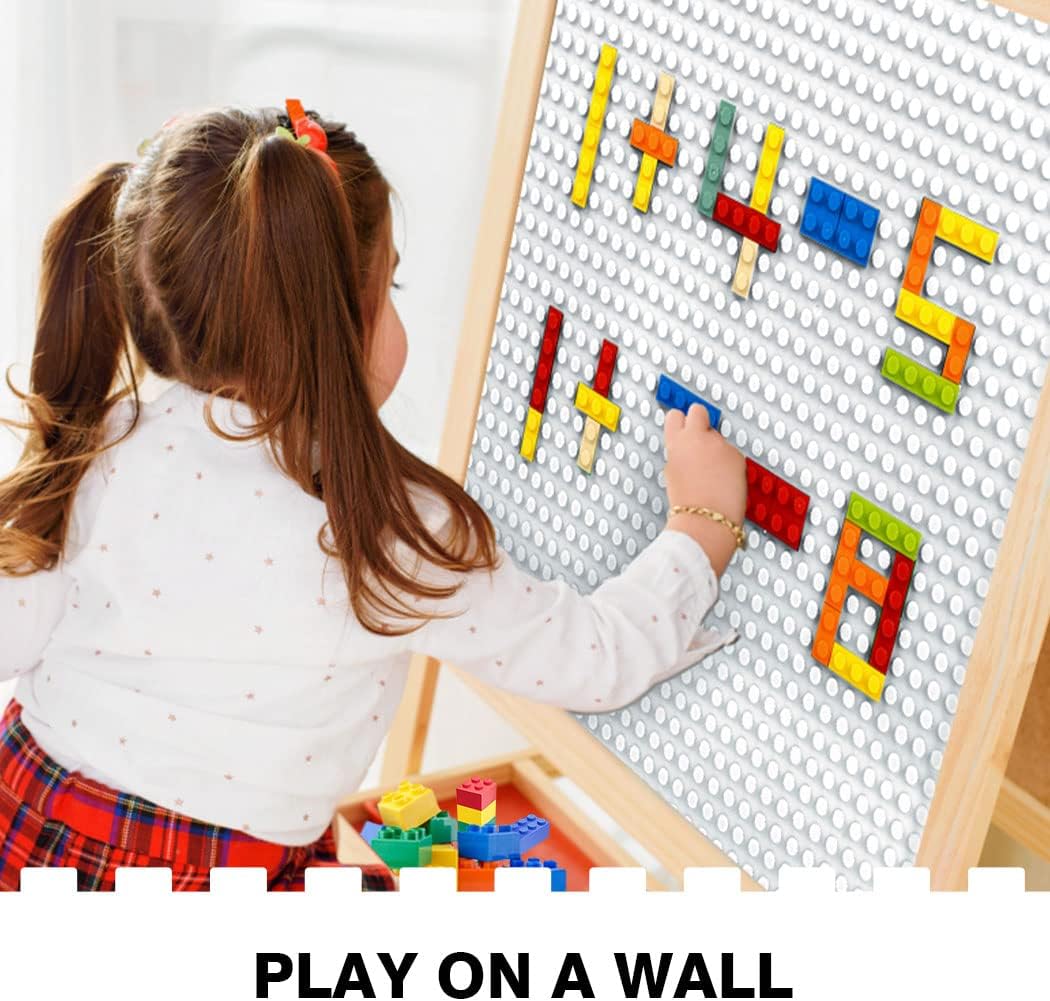 Etarnfly multicolored building baseplates, 10 x 10 inch, 8 pack - view 22