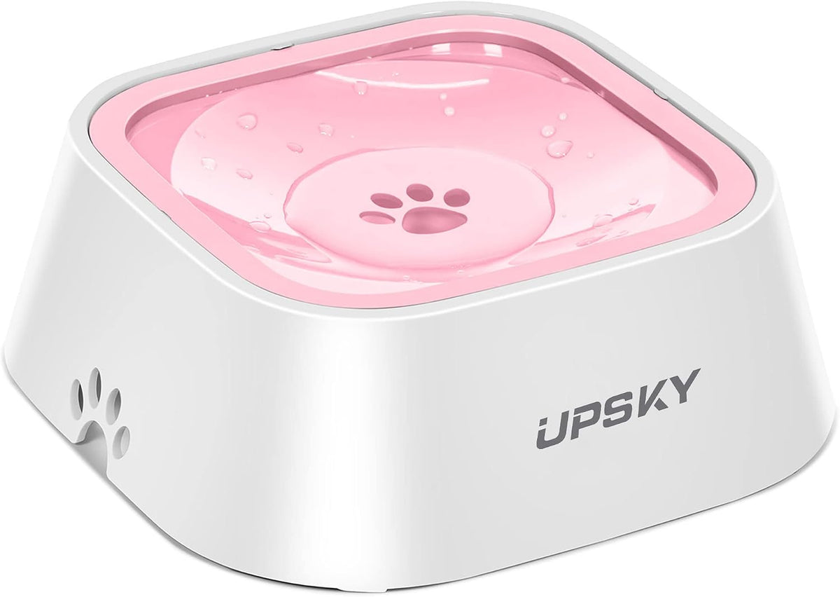 UPSKY No Spill Pet Water Bowl - Pink / 35 fl oz