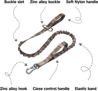 EXCELLENT ELITE SPANKER Tactical Military Bungee Nylon Dog Leash - MCP - image 3