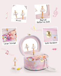 VLANDO Musical Jewelry Box for Girls - Fairy - image 4